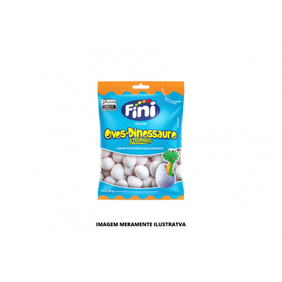 CHICLETE - FINI - 80g OVOS DINOSSAURO